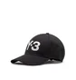 adidas Y-3 Logo Cap (Schwarz / Weiß)