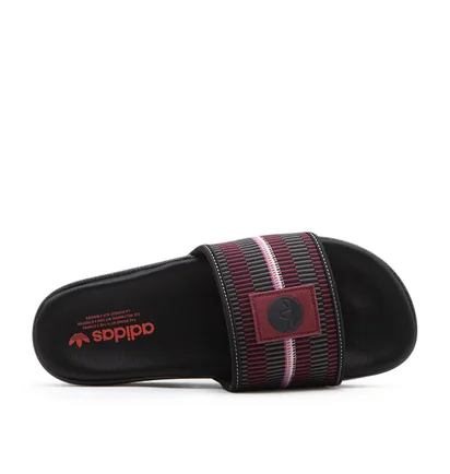 Adidas Adilette Patchwork (Schwarz / Lila)