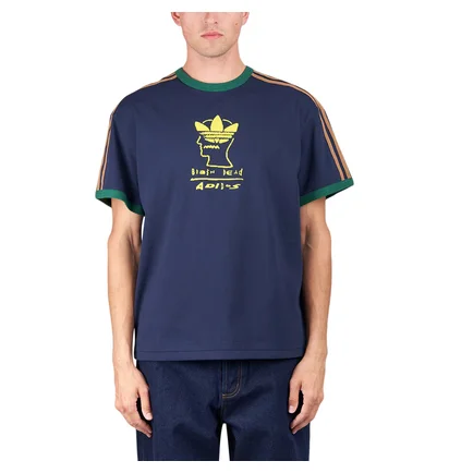 adidas x Brain Dead T-Shirt (Navy)