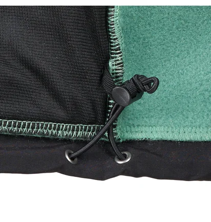 The North Face Denali Jacket (Schwarz / Grün)