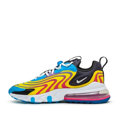 Nike Air Max 270 React ENG (Gelb / Blau / Pink)