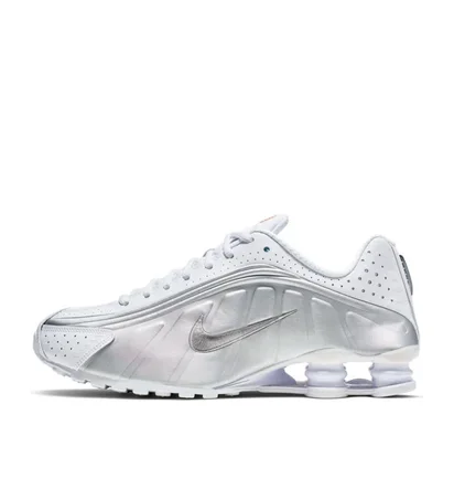 Nike Shox R4 (Weiß / Silber)