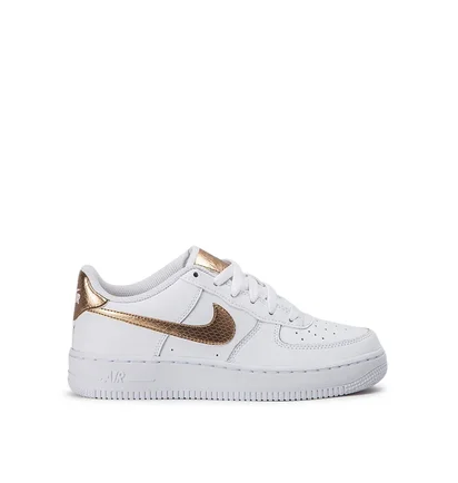 Nike WMNS Air Force 1 EP GS (Weiß / Bronze)