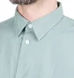 Norse Projects Hans Cotton Linen GMD Shirt (Blaugrau)