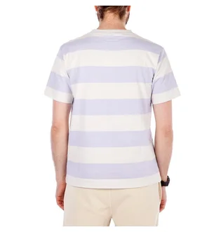Norse Projects Johannes Wide Stripe (Lila / Hellbeige)