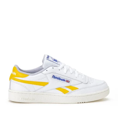 Reebok Club C Revenge Mu (Weiß / Gelb)