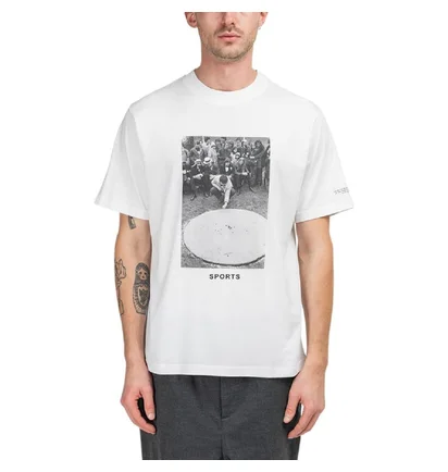 Stepney Workers Club x Heresy Marbles T-Shirt (Weiß)