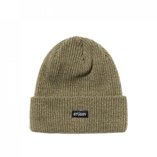 Stüssy Small Patch Watchcap Beanie (Olive)