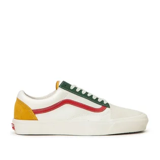 Vans OG Old Skool LX (Weiss / Rot / Grün)