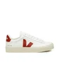 VEJA Pack WMNS Campo Chromefree (Weiß / Rot)