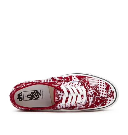 Vans UA Authentic 44DX Anaheim Factory WP (Rot / Weiß)