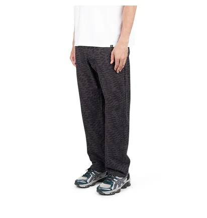 by Parra Stitched Skull Pants (Schwarz / Grau)