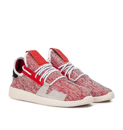 adidas x Pharrell Williams Afro Tennis HU V2 (Rot / Weiß)