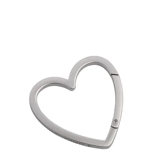 Carhartt WIP Heart Carabiner (Aluminium Silber)