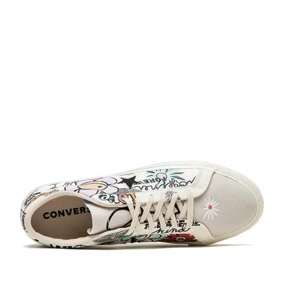 Converse One Star OX 'CXC Much Love' (Weiss / Multi)