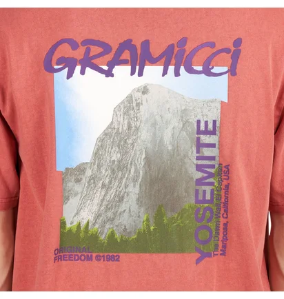 Gramicci Dawn Wall Tee (Rot)