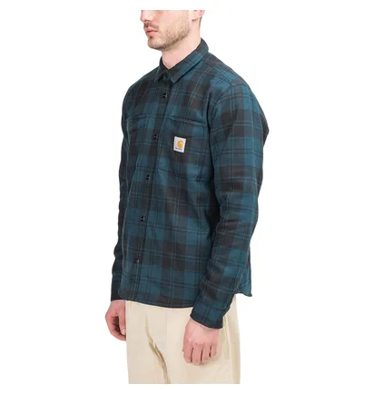 Carhartt WIP Pulford Shirt (Blau / Schwarz)