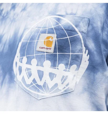 Carhartt WIP S/S Joint Pocket T-Shirt (Blau / Weiß)