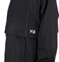 Y-3 3-Streifen Nylon Shell 1/2 Zip Jacket (Schwarz)