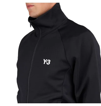Y-3 3-Stripes Track Top (Schwarz / Weiss)