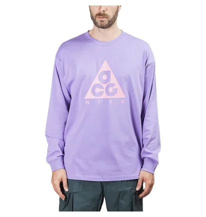 Nike ACG Logo Longsleeve (Lila / Pink)
