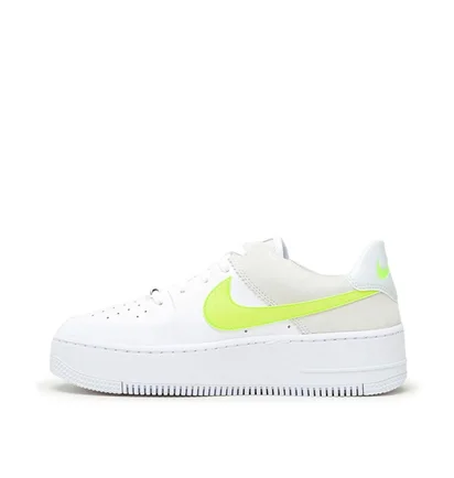 Nike WMNS Air Force 1 Sage Low (Weiß / Gelb)