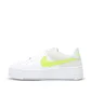 Nike WMNS Air Force 1 Sage Low (Weiß / Gelb)