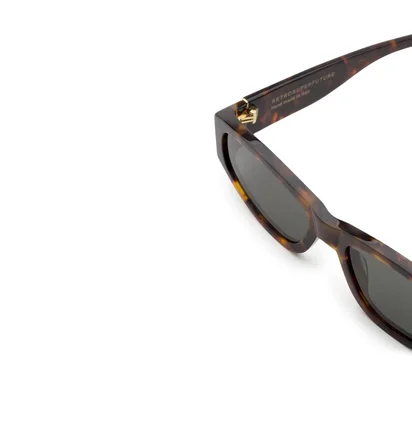 Retrosuperfuture Neema Sunglasses (Braun / Schwarz)