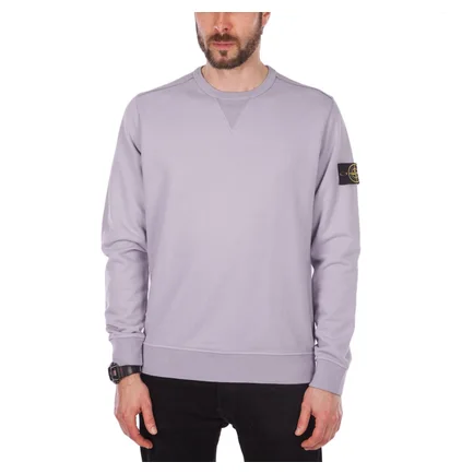 Stone Island Sweat Shirt Crewneck (Lavendel)