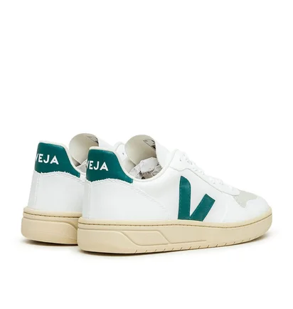 VEJA Pack Man V-10 CWL WHITE BRITTANY (Weiß / Grün)