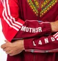adidas x Pharrell Williams HU Tracktop (Dunkelrot)