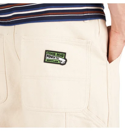 Brain Dead Washed Hard / Softwear Carpenter Short (Beige)