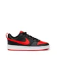 Nike Court Borough Low 2 (GS) (Schwarz / Rot)