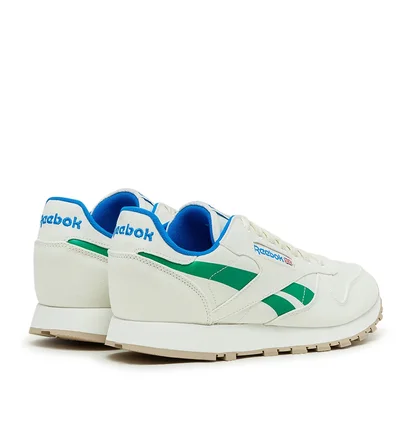 Reebok Classic Leather Glow (Weiß / Grün / Blau)
