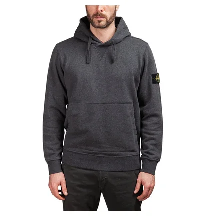 Stone Island Hooded Sweater (Dunkelgrau)