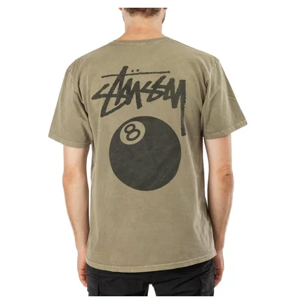 Stüssy 8 Ball Dyed Tee (Olive)