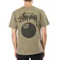 Stüssy 8 Ball Dyed Tee (Olive)