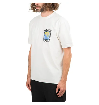 Stüssy Camellias Pig. Dyed T-Shirt (Weiß)