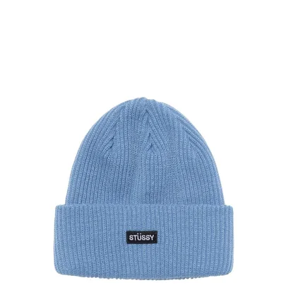 Stüssy Patch Cuff Beanie (Blau)