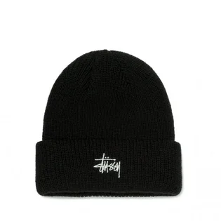 Stüssy Stock HO18 Cuff Beanie (Schwarz)