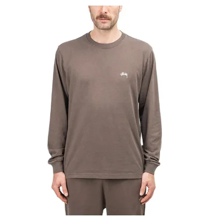 Stüssy Stock Logo Longsleeve (Braun)