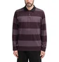Stüssy Swirl Stripe Polo (Lila / Schwarz)