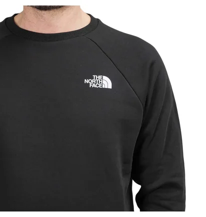 The North Face Raglan Redbox Crewneck (Schwarz)