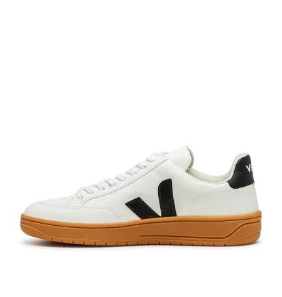 Veja V-12 Chromefree (Weiß / Schwarz / Gum)