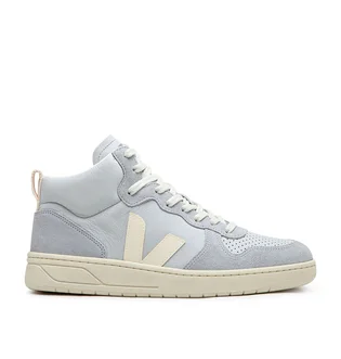 Veja V-15 Leather (Grau / Creme)