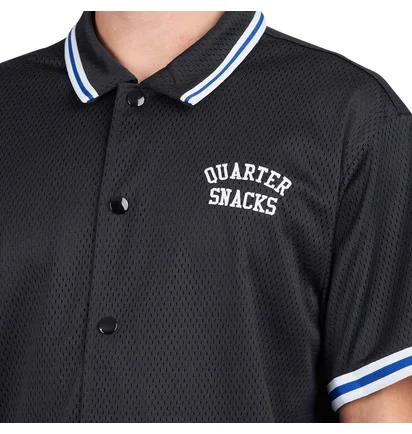 Converse x Quartersnacks Warm Up Polo (Schwarz)