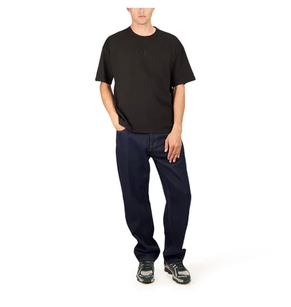 C.P. Company Boxy Logo T-Shirt (Schwarz)