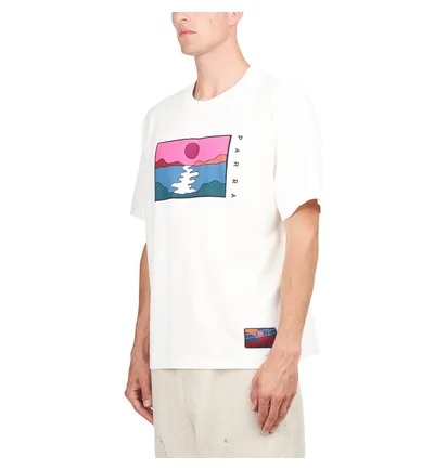 by Parra No Trespassing T-Shirt (Beige)