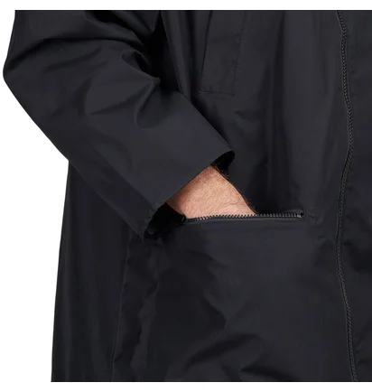 Y-3 Reversible Long Jacket (Schwarz)