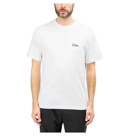 Dime Classic Small Logo T-Shirt (Weiß)